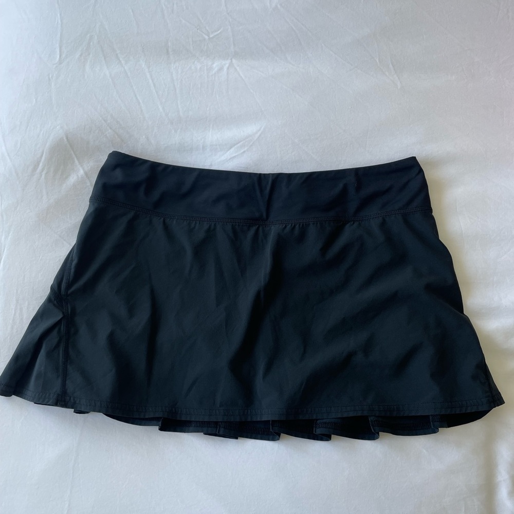 Black Lululemon Skort